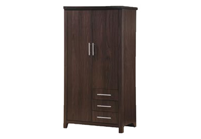 2-Dr Open Wardrobe with 3 Drawers
