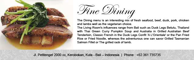 The Living Room Bali @ The Living Room | Indonesia