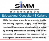 Singapore Institute Of Materials Management