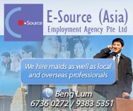E-Source (Asia) Employment Agency Pte Ltd