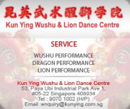 Kun Ying Wushu & Lion Dance Centre