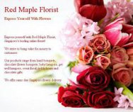 Red Maple Florist