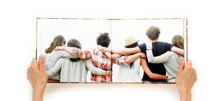 Impressions photobook - Four good pals