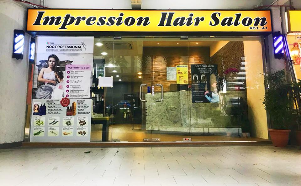 Impression Hair Salon HDB Bedok Town Centre